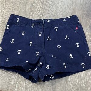 Nautica shorts with anchor print
